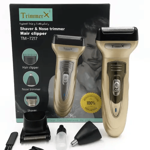 Home trimmer x tm 7217 3 in 1 shaver & nose trimmer hair clipper