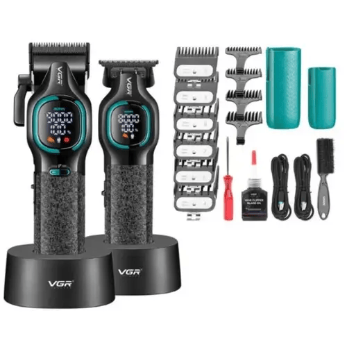 Home vgr v 886 s2 9000rpm premium dlc coated ceramic blades professional hair trimmers